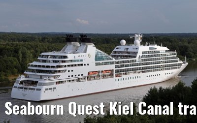 Seabourn Quest Kiel Canal transit 04. August 2014