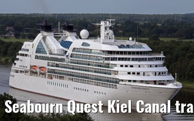 Seabourn Quest Kiel Canal transit 04. August 2014