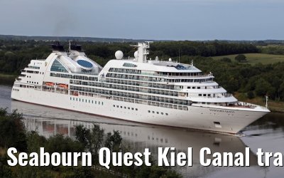 Seabourn Quest Kiel Canal transit 04. August 2014