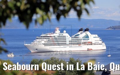 Seabourn Quest in La Baie, Québec, Canada