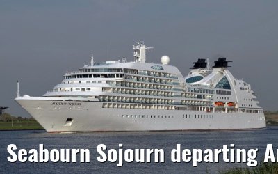 Seabourn Sojourn departing Amsterdam, 02.09.2011