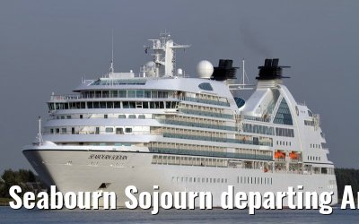 Seabourn Sojourn departing Amsterdam, 02.09.2011