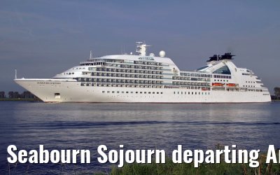 Seabourn Sojourn departing Amsterdam, 02.09.2011