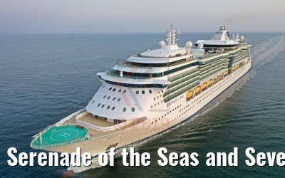Serenade of the Seas and Seven Seas Explorer warnemuende 07.08.2019