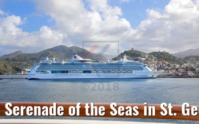 Serenade of the Seas in St. George´s, Grenada 12.02.2018