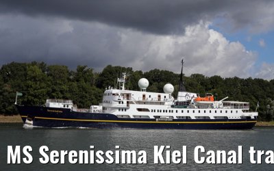 MS Serenissima Kiel Canal transit 15.08.2014