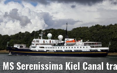 MS Serenissima Kiel Canal transit 15.08.2014