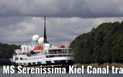 MS Serenissima Kiel Canal transit 15.08.2014