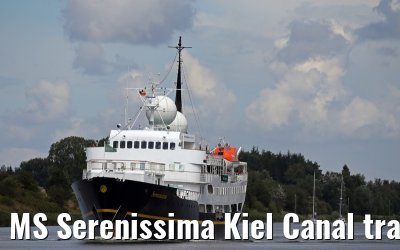 MS Serenissima Kiel Canal transit 15.08.2014