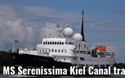 MS Serenissima Kiel Canal transit 15.08.2014