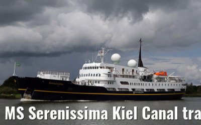 MS Serenissima Kiel Canal transit 15.08.2014