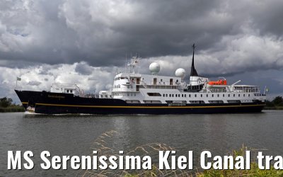 MS Serenissima Kiel Canal transit 15.08.2014
