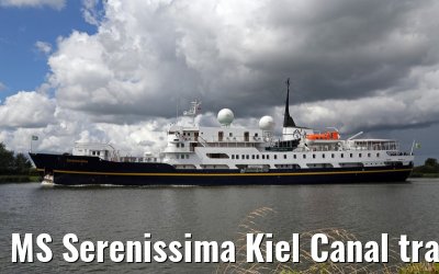 MS Serenissima Kiel Canal transit 15.08.2014