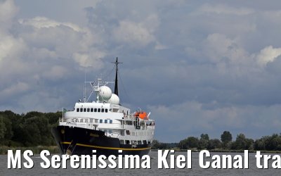 MS Serenissima Kiel Canal transit 15.08.2014
