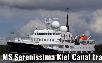 MS Serenissima Kiel Canal transit 15.08.2014