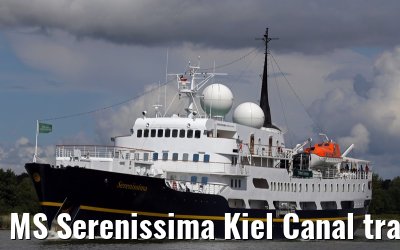 MS Serenissima Kiel Canal transit 15.08.2014