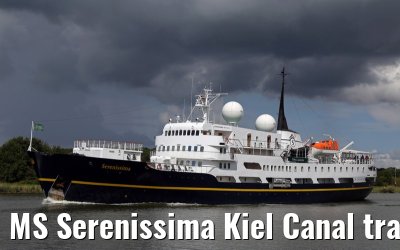 MS Serenissima Kiel Canal transit 15.08.2014