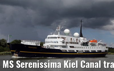 MS Serenissima Kiel Canal transit 15.08.2014