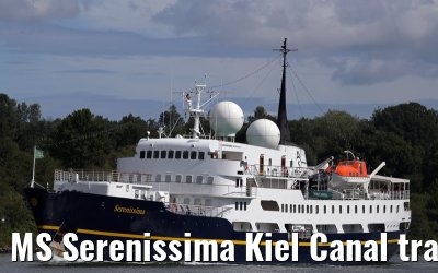 MS Serenissima Kiel Canal transit 15.08.2014