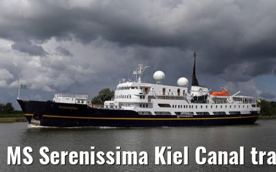 MS Serenissima Kiel Canal transit 15.08.2014
