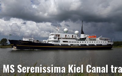 MS Serenissima Kiel Canal transit 15.08.2014