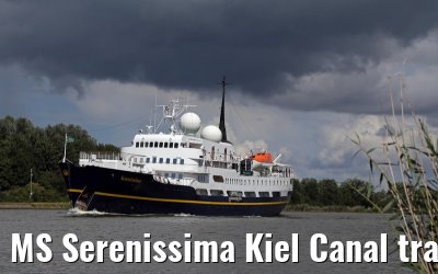 MS Serenissima Kiel Canal transit 15.08.2014