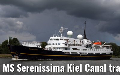 MS Serenissima Kiel Canal transit 15.08.2014