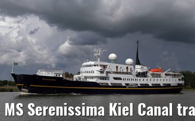 MS Serenissima Kiel Canal transit 15.08.2014