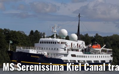 MS Serenissima Kiel Canal transit 15.08.2014