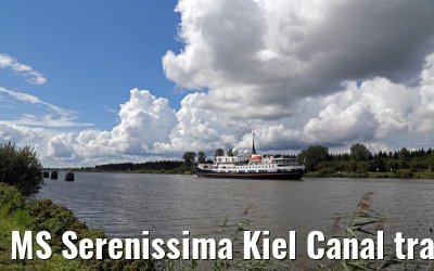 MS Serenissima Kiel Canal transit 15.08.2014