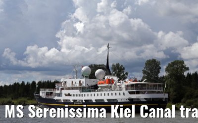 MS Serenissima Kiel Canal transit 15.08.2014