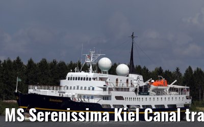 MS Serenissima Kiel Canal transit 15.08.2014
