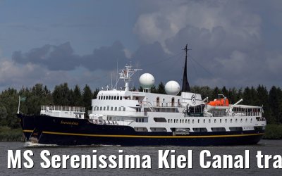 MS Serenissima Kiel Canal transit 15.08.2014