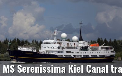 MS Serenissima Kiel Canal transit 15.08.2014