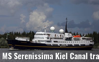 MS Serenissima Kiel Canal transit 15.08.2014