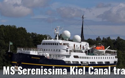 MS Serenissima Kiel Canal transit 15.08.2014