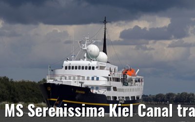 MS Serenissima Kiel Canal transit 15.08.2014