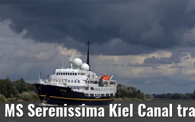 MS Serenissima Kiel Canal transit 15.08.2014