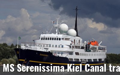 MS Serenissima Kiel Canal transit 15.08.2014