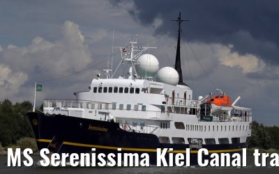 MS Serenissima Kiel Canal transit 15.08.2014