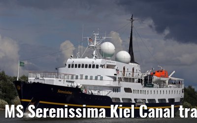 MS Serenissima Kiel Canal transit 15.08.2014