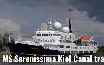 MS Serenissima Kiel Canal transit 15.08.2014