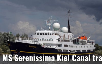 MS Serenissima Kiel Canal transit 15.08.2014