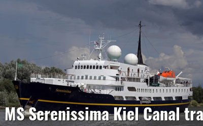 MS Serenissima Kiel Canal transit 15.08.2014