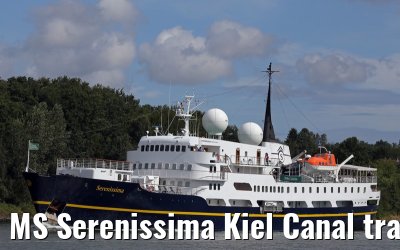 MS Serenissima Kiel Canal transit 15.08.2014