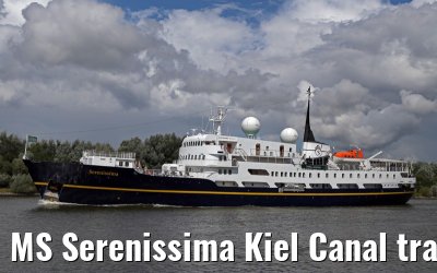 MS Serenissima Kiel Canal transit 15.08.2014