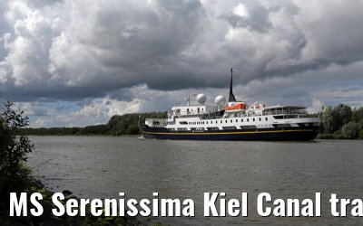 MS Serenissima Kiel Canal transit 15.08.2014