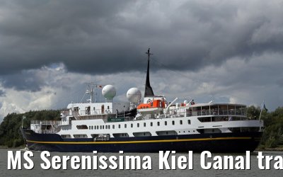 MS Serenissima Kiel Canal transit 15.08.2014