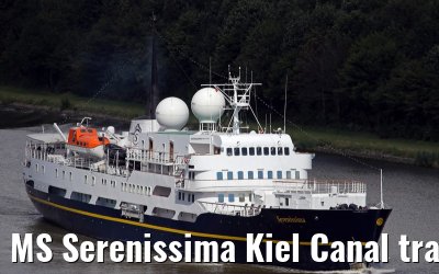MS Serenissima Kiel Canal transit 15.08.2014