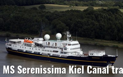 MS Serenissima Kiel Canal transit 15.08.2014